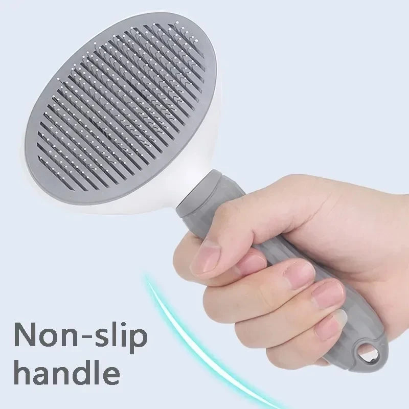 EasyGroom Self-Cleaning Pet Brush