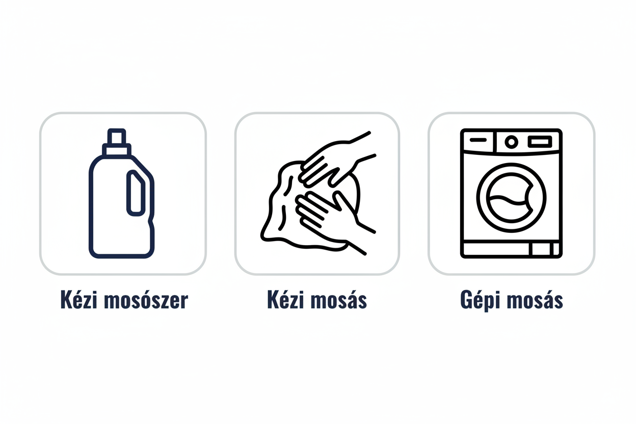 Mosási útmutató – éles